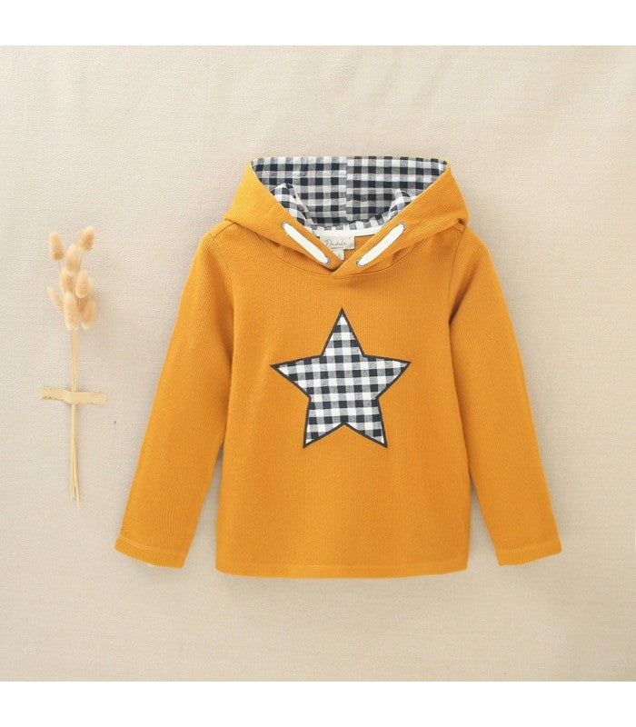 Sudadera Niño parche estrella