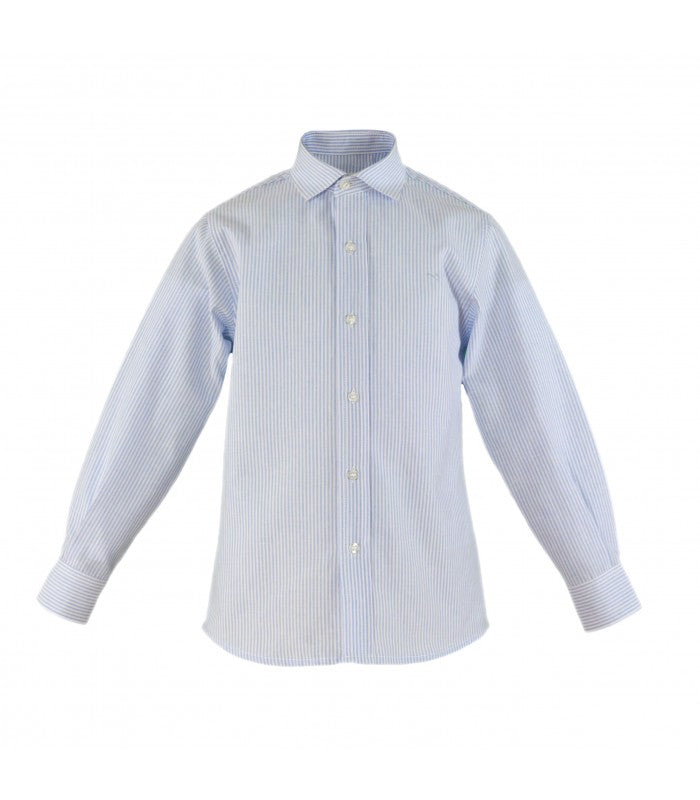 Camisa rayas azules niño