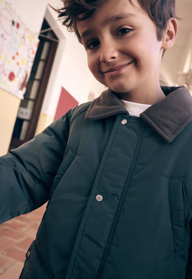 Parka tejido técnico de niño