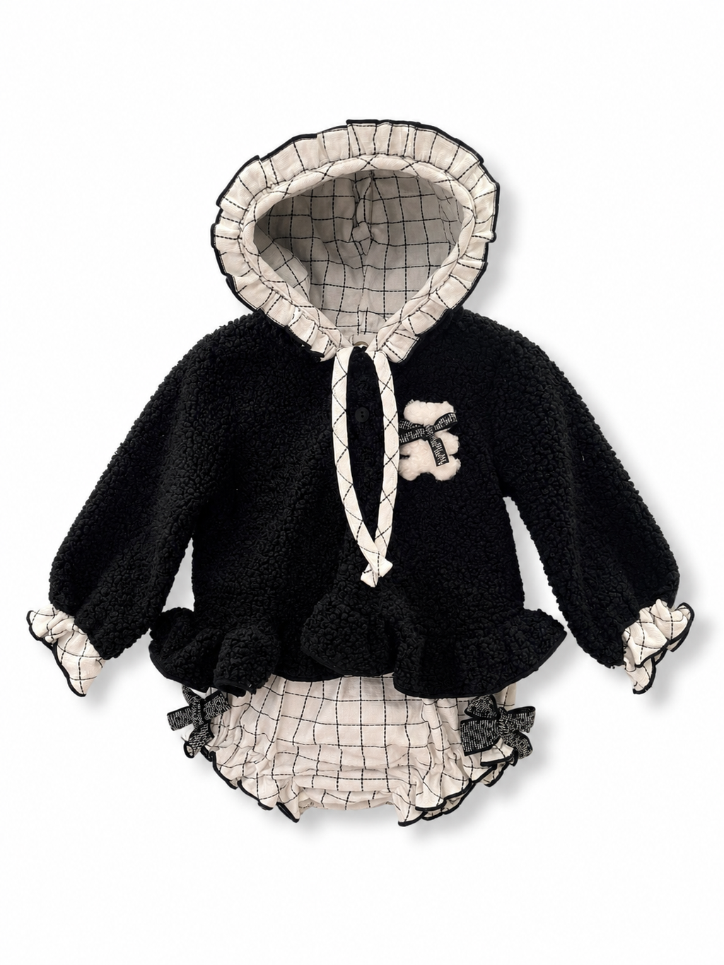 Conjunto Bebé niña de Braguita y sudadera