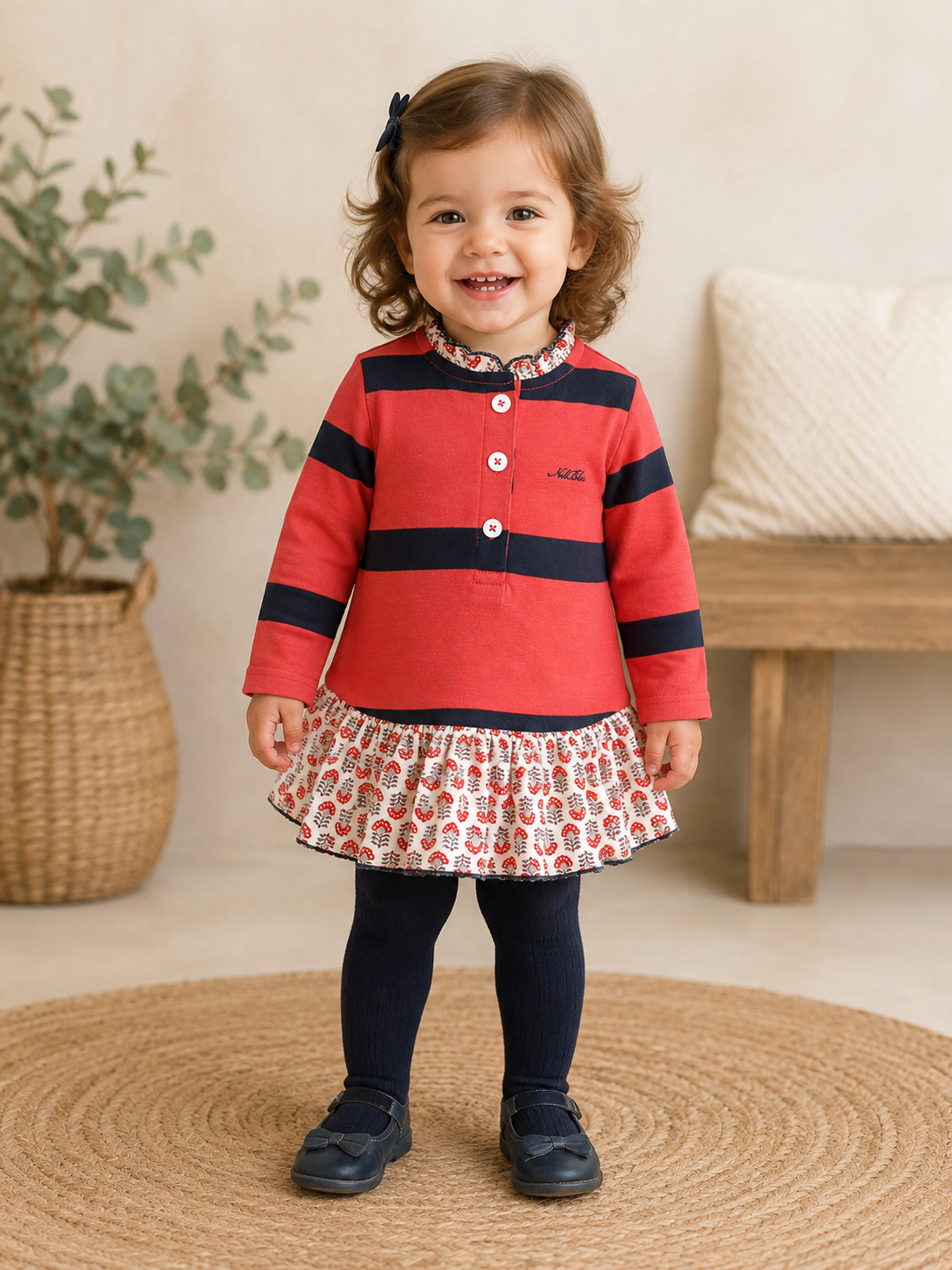 Vestido Polo bebé niña