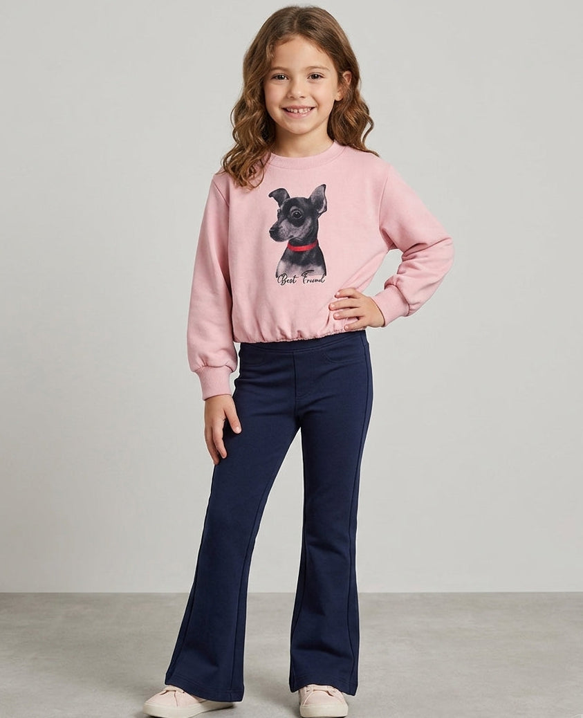 Conjunto Lassie de sudadera y legging para niña