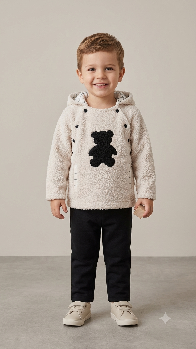 Conjunto Bear de sudadera y pantalón bebé Niño