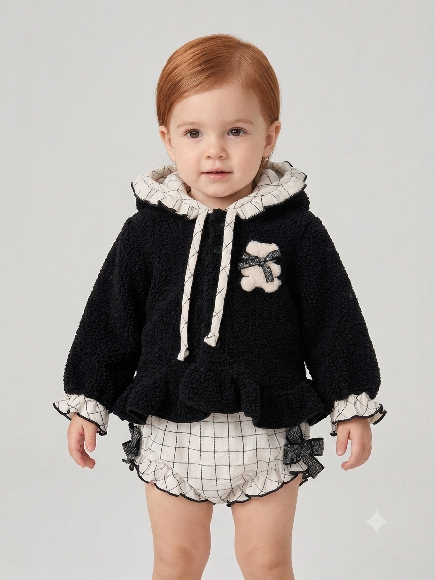 Conjunto Bebé niña de Braguita y sudadera
