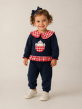 Conjunto Pollito de sudadera y jogger para bebé niña