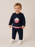 Conjunto Pollito de sudadera y jogger para bebé niño