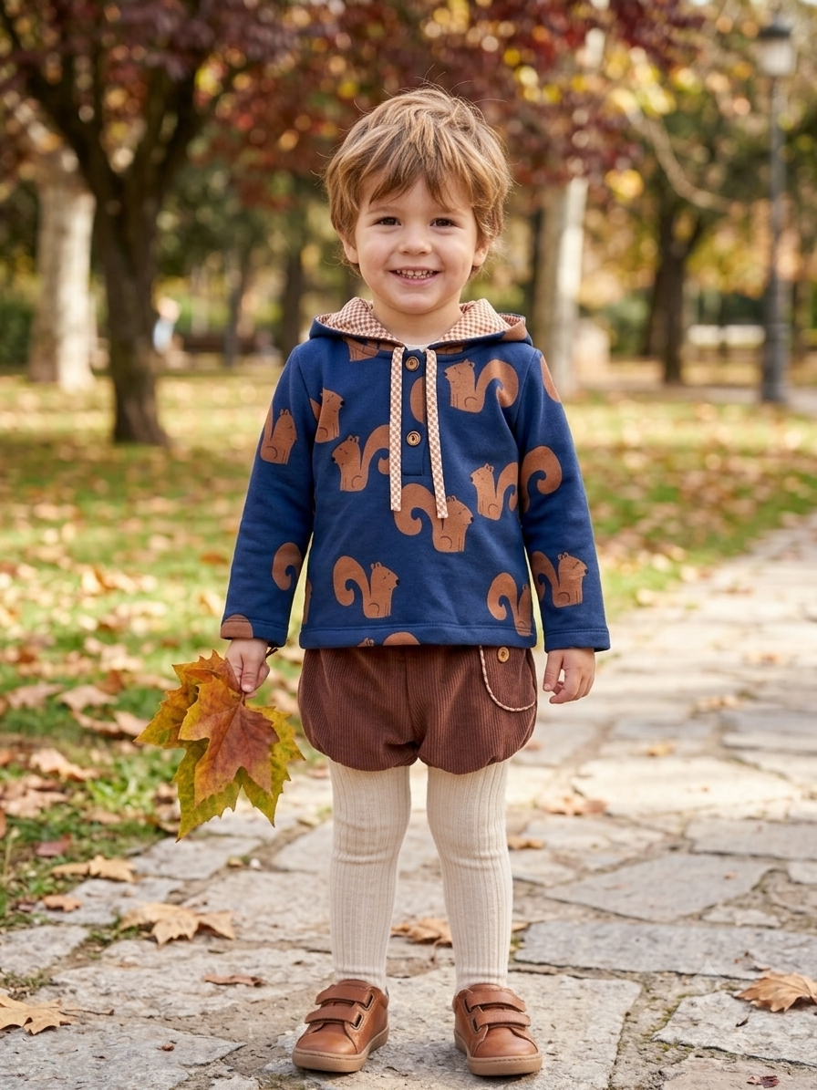 Conjunto Ardilla para bebé niño