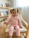 Conjuntode sudadera y jogger Dog para bebé niña