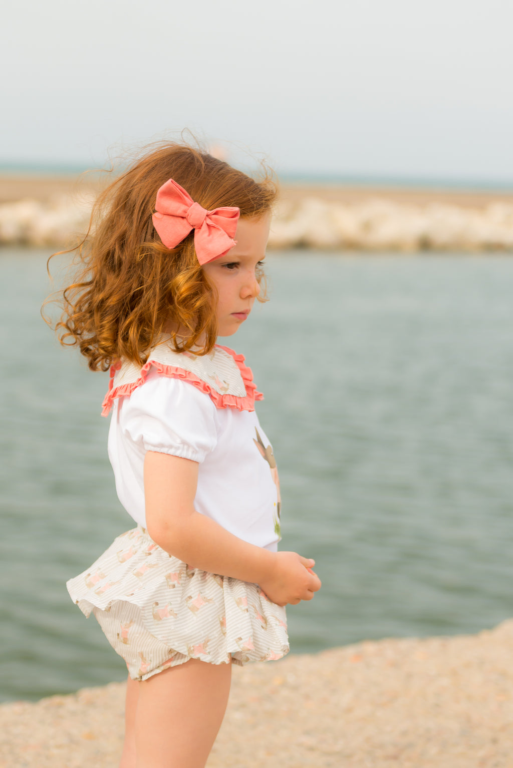Conjunto bebé niña estampado Modelo Rabbit